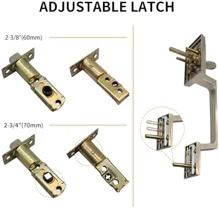 Safe Front Door Handle Set