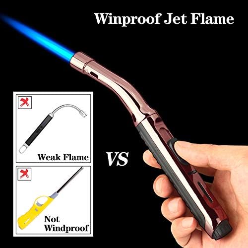 Adjustable Butane Lightweight with Visible Fuel Window for Camping Travel