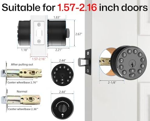 Secure Keyless Door Lock for Home Hotel