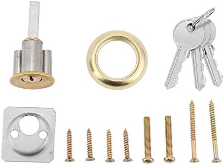 45mm-55mm Door Front Door Heavy Duty Dead Bolt Lock Red
