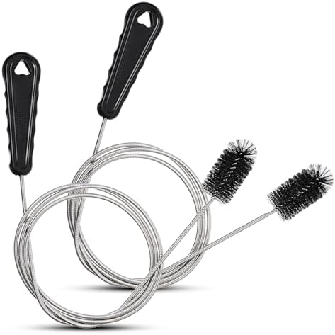 Baderke 2 Pcs Flexible Long Sink Drain brushes