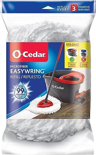 Everyday Use O-Cedar Spin Mop Heads Replace Clean Smartly