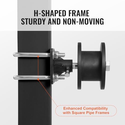 VEVOR Heavy Duty Sliding Gate Kit with 4 Track Wheels