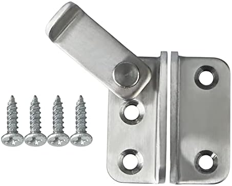 Stainless Steel Door Bolt Lock 100mm Black