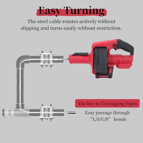 Powerful Electric Drain Auger