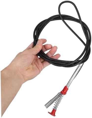 Mobestech Flexible Grabber Claw Tool 118 Inch Reacher for Drain Cleaning
