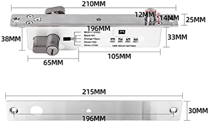 Cheeos Electric Bolt Lock Adjust Delay Secure Your Door