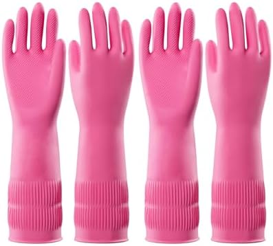 Premium Reusable Rubber Gloves for Kitchen Cleaning Tasks