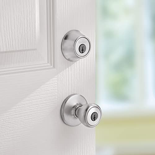 Sturdy Door knob Deadbolt Combo