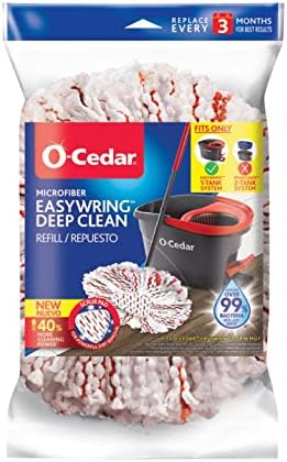 O-Cedar EasyWring Mop Refill - Deep Cleaning