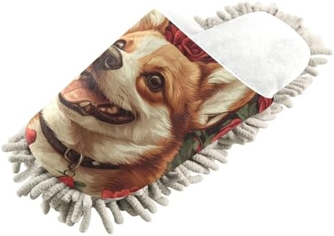 Burbuja Dog Roses Mop Slippers