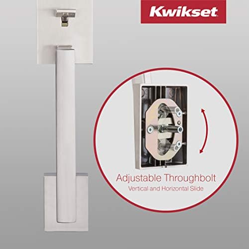 Kwikset Vancouver Handleset with SmartKey Deadbolt Set