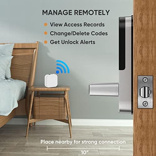 Sifely Smart Deadbolt System Secure Modern Easy Setup