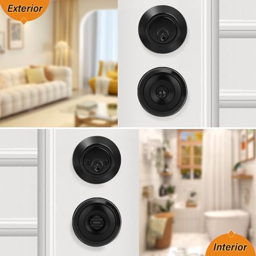 Probrico Door Knob Deadbolt Set