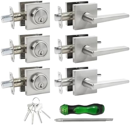 Secure Entry Door Lock Set