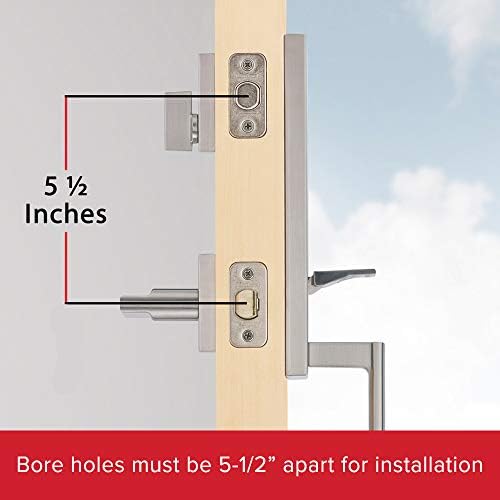 Kwikset Vancouver Handleset with SmartKey Deadbolt Set