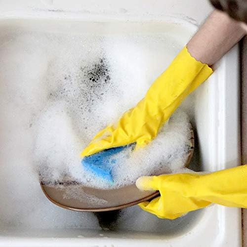Playtex glove pro reusable rubber cleaning gloves small 2 pairs