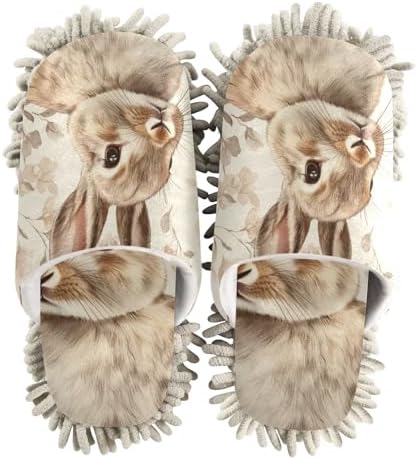 FLildon Microfiber Mop Slippers Soft Healthy Feel Perfect for Cleaning