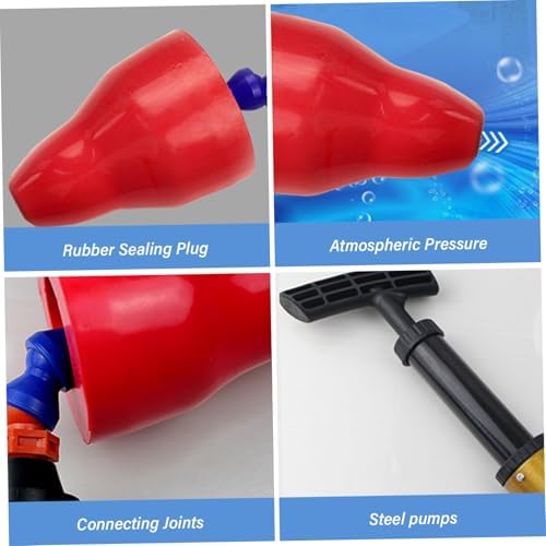 Eco-Friendly Sink Toilet Plunger with 180 Rotation