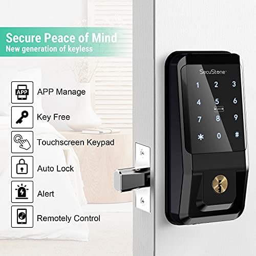 Secustone Smart Door Lock System - Front Door