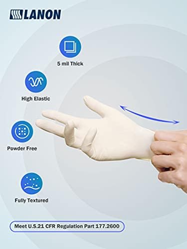 lanon 5 mil latex gloves