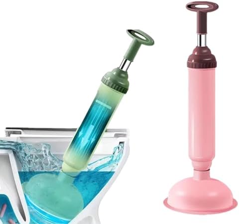 High-Pressure Toilet Plunger for Efficient Drainage