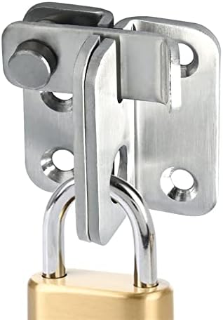 Stainless Steel Door Bolt Lock 100mm Black