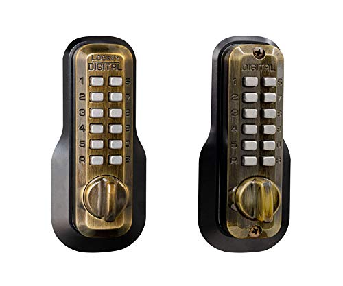 Secure Home Lock System Mechanical Keyless Deadbolt