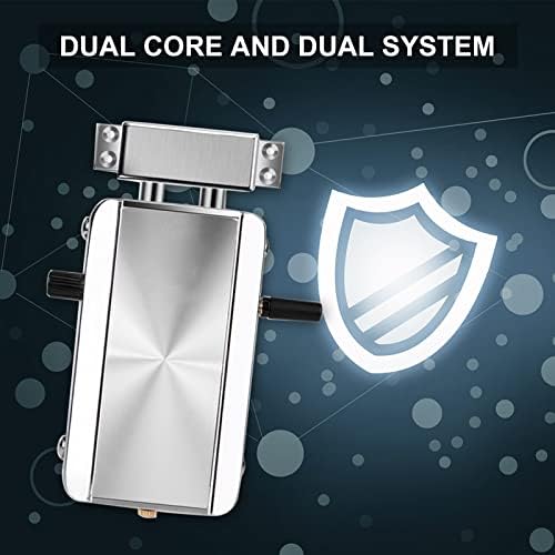YUHOME Smart Wireless Deadbolt Lock Kit Silver
