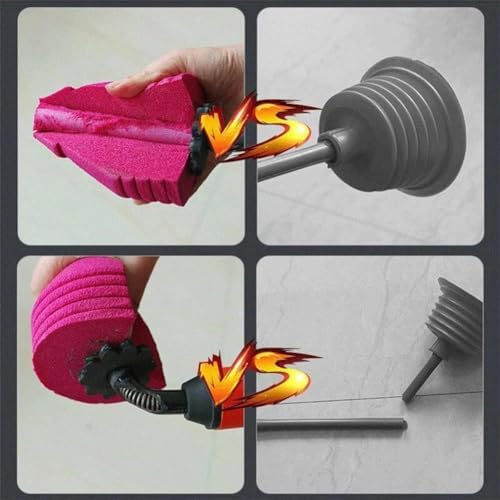 High-Power Sink Toilets Clogger Kitchen Bathroom Drain Rooter Tool