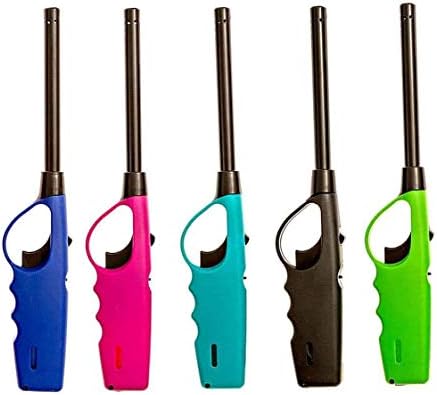 Long Lighters 5-Piece Refillable Fire Lighters