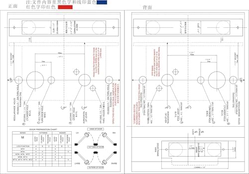 High-Duty Mortise Lock Handle Set for Doors