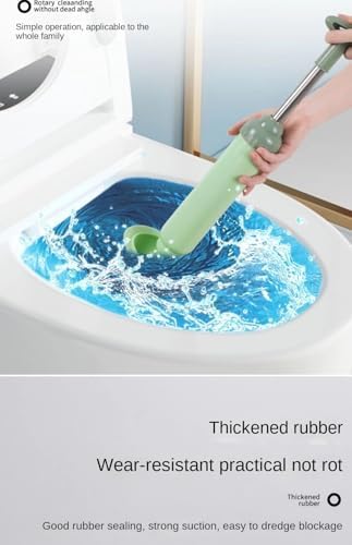 Toilet unclogger quick clog removal tool for toilets and sewers