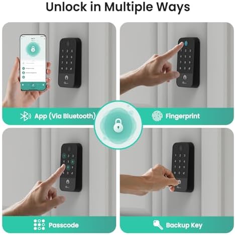 TREATLIFE Smart Door Lock with WiFi Bluetooth