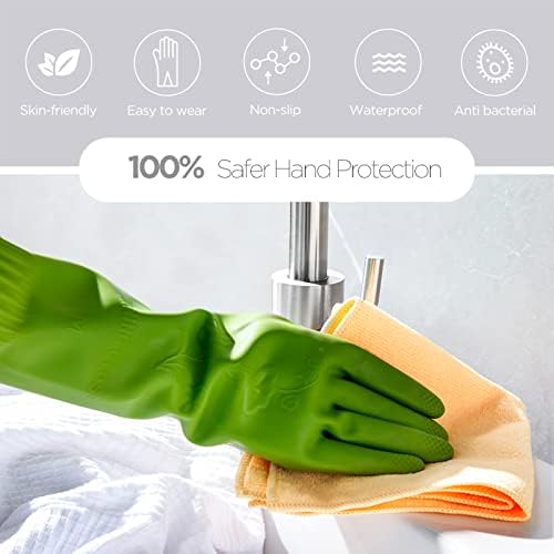 Durable Cleaning Gloves for Kitchen Use