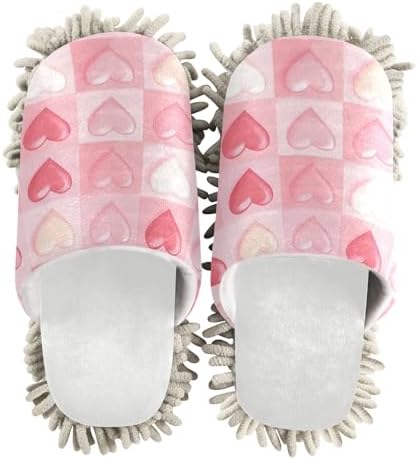 Adorable Valentines Heart Slippers