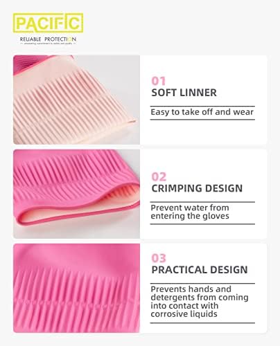 Premium Reusable Rubber Gloves for Kitchen Cleaning Tasks