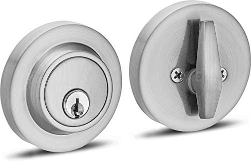Sleek Front Door Deadbolt Lock Modern Lock for Security