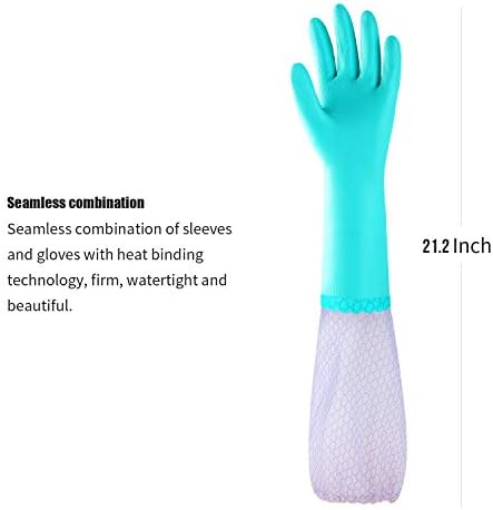 Secure Grip Kitchen Gloves Latex-Free Soft Durable for Cleaning