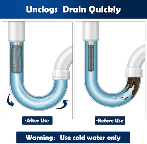 iSNTL Drain Bladder Kit 3 Pcs for 1-6 Inch Pipes
