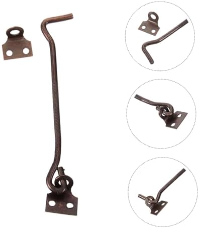 Sturdy FunctionalMAGICLULUCabin Hook Eye Latch for Doors Windows