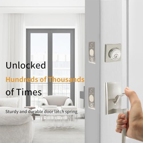 Safe Front Door Handle Set