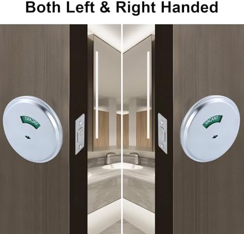 Heavy Duty Privacy Deadbolt Cylinder with Occupancy Indicator for Office Use