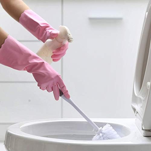 HSL Kitchen Cleaning Gloves -Reusable Waterproof Latex-Free Non-Slip Medium