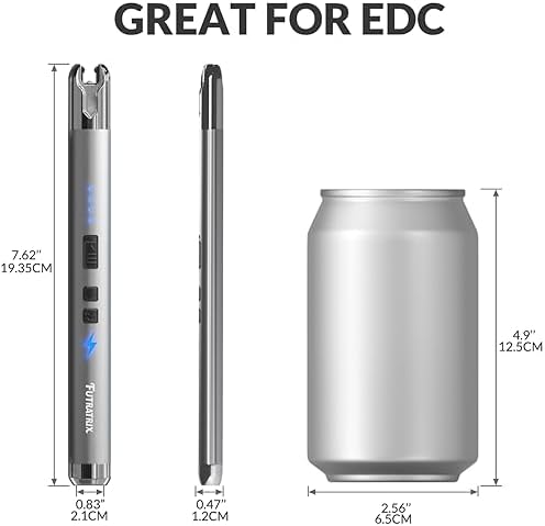 Smarter Electric Candle Lighter with Built-in Flashlight USB Rechargeable