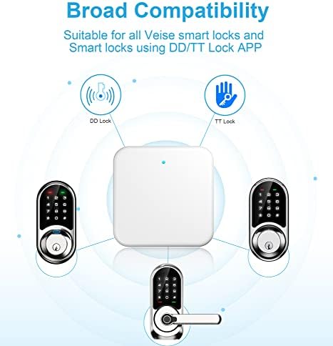 Veise WiFi Smart Lock with Touchscreen and App Control