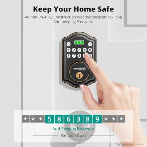 Keyless Entry Door Lock