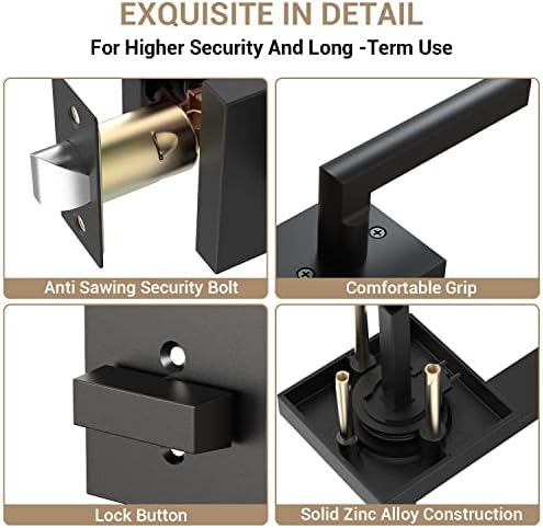 Exterior Door Deadbolt Set - Ohuhu