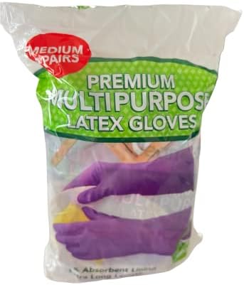 Clean Ones Premium Multi-Purpose Non-Slip Gloves 9 Count Medium