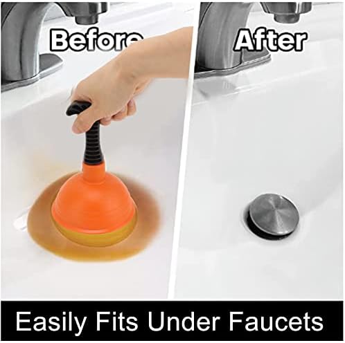 CHICIRIS Mini Plunger Effortlessly Unclog Toilets More